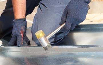 Tre Mostyn metal flat roofing repairs