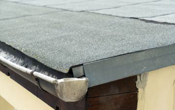 repair or replace Tre Mostyn flat roofing?