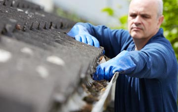 cleaning and inspecting Tre Mostyn roofs